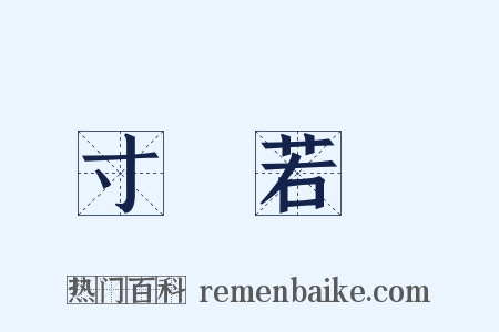寸陰若歲是什么意思的图片